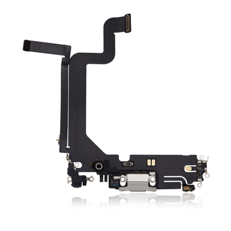 Charging Port Flex Cable Compatible For iPhone 14 Pro Max (Used OEM Pull)