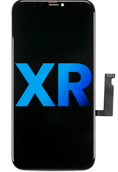 LCD Assembly With Steel Plate Pre-Installed Compatible For iPhone XR (Aftermarket)