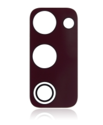Back Camera Lens (Glass Only) With Adhesive Compatible For Samsung Galaxy S20 FE 4G / 5G (Cloud Red) (10 Pack)