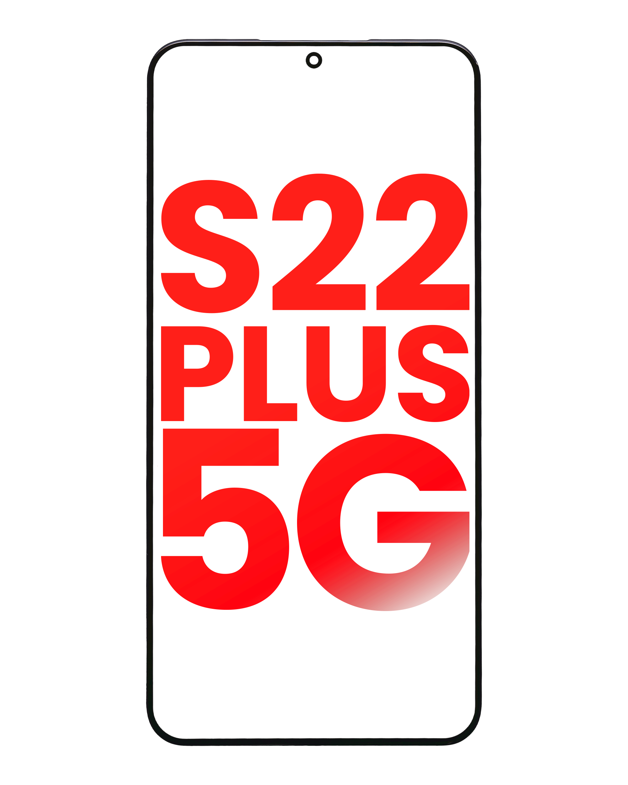 2 in 1 Front Glass With OCA Pre-Installed Compatible For Samsung Galaxy S22 Plus 5G