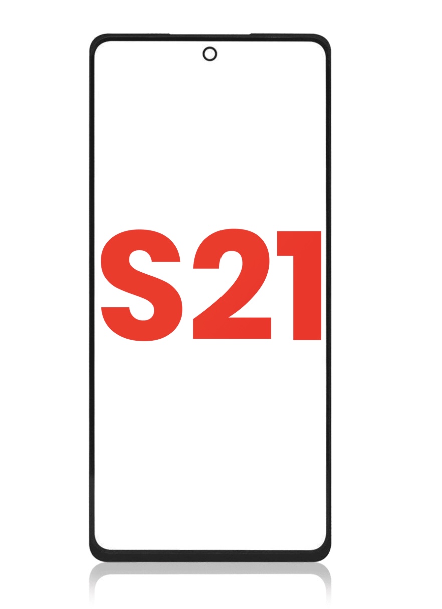 2 In 1 Front Glass With OCA Pre-Installed Compatible For Samsung Galaxy S21