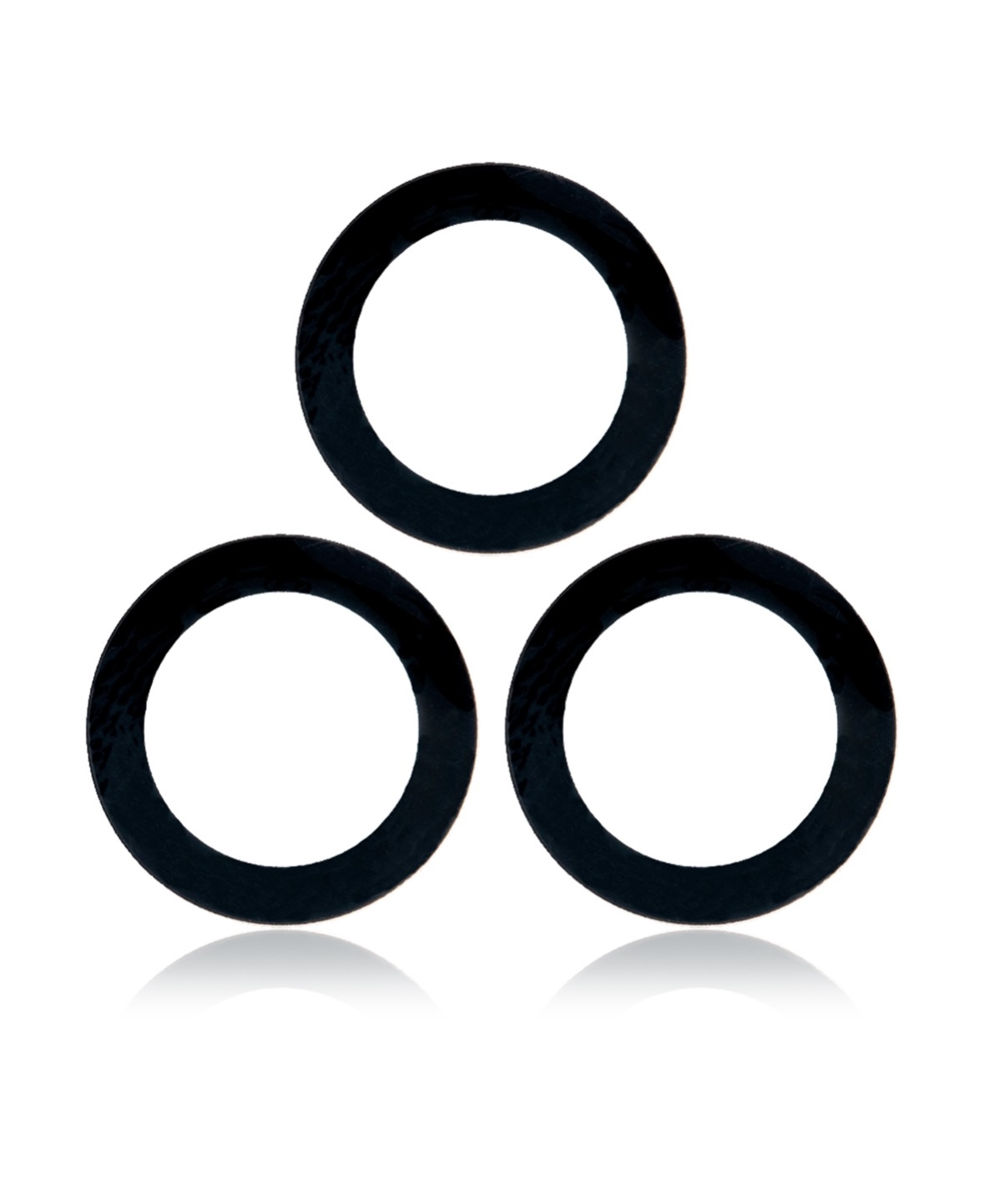 Back Camera Lens (Glass Only) With Adhesive Compatible For Samsung Galaxy S21 5G / S21 Plus 5G (3 Piece Set) (10 Pack)