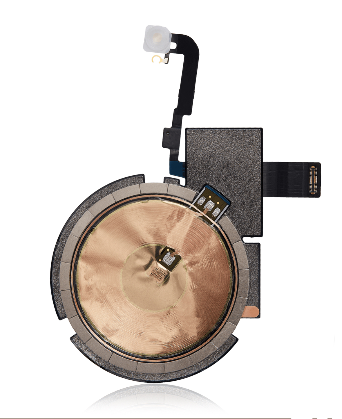 Wireless NFC Charging Flex With Flashlight Flex Cable Compatible For IPhone 15 Pro