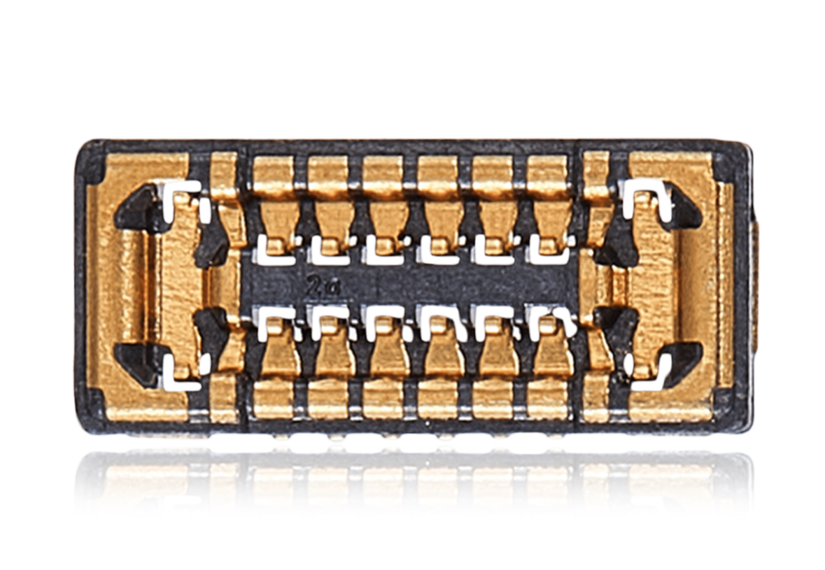 Receiver Range Inductor Environment Light Sensor FPC Connector Compatible For IPhone 15 / 15 Plus (12 Pin)