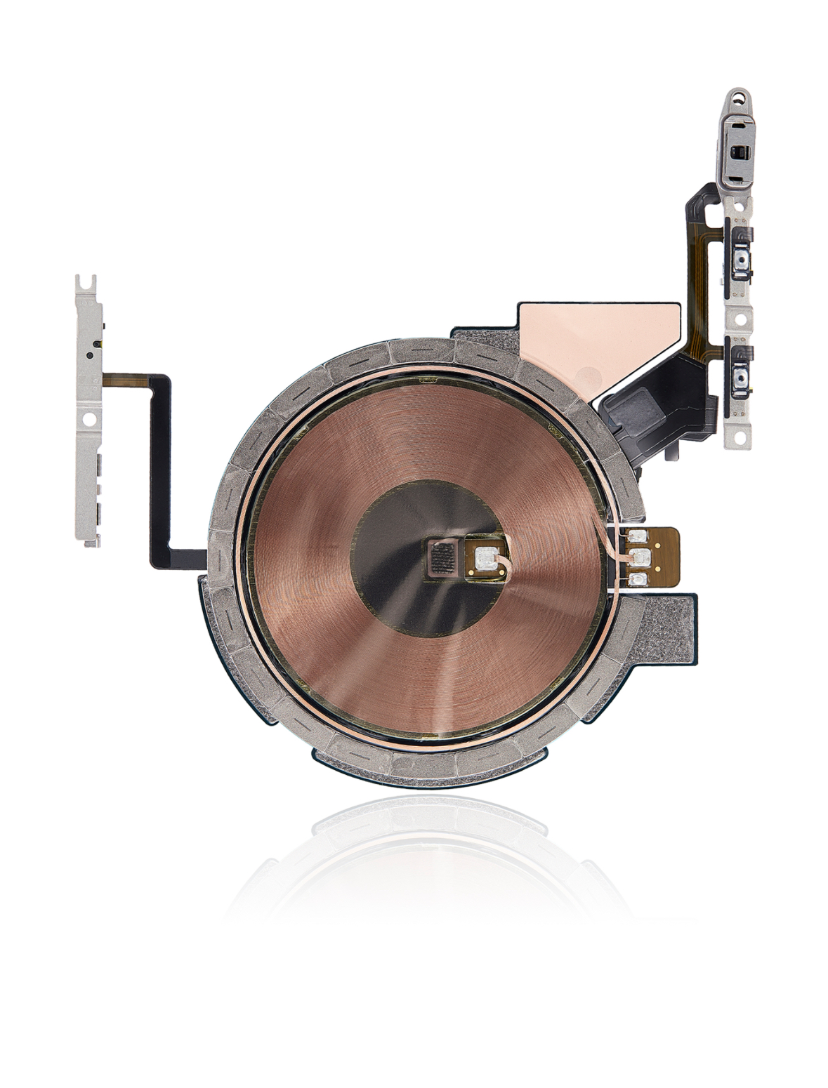 Wireless NFC Charging Flex With Power & Volume Flex Pre- Installed Compatible For IPhone 14 Pro