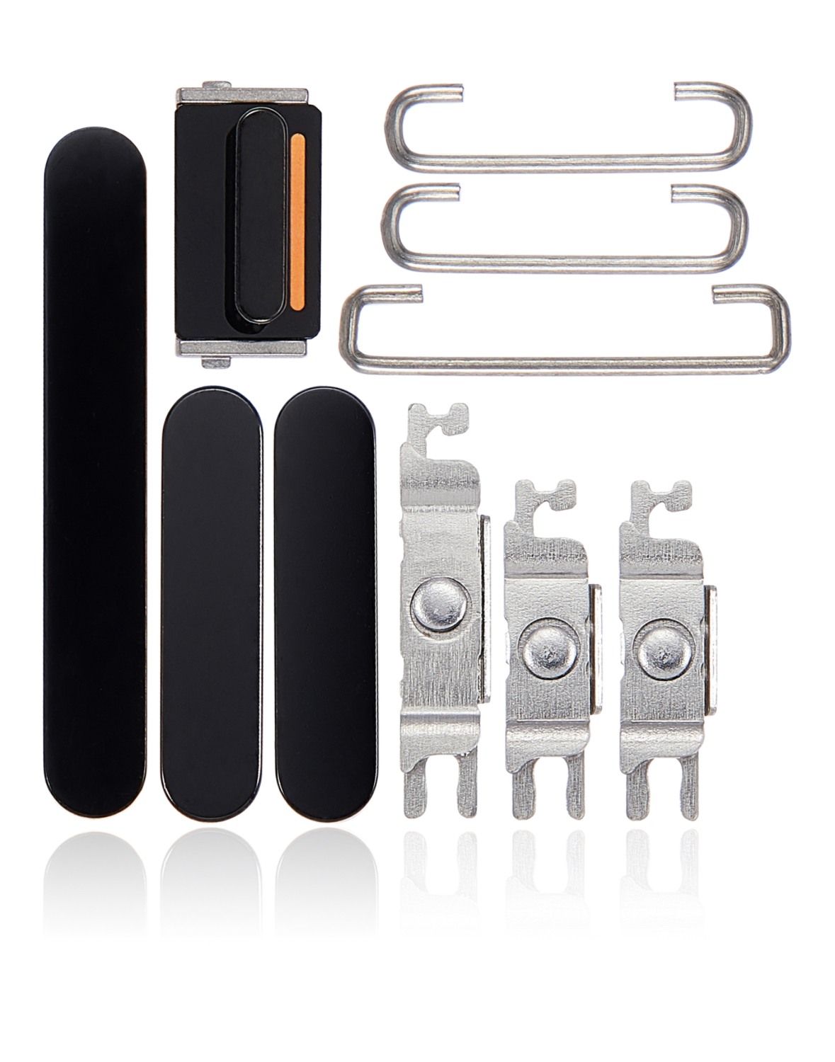 Hard Buttons (Power / Volume / Switch Compatible For IPhone 14 Pro / 14 Pro Max (Space Black)