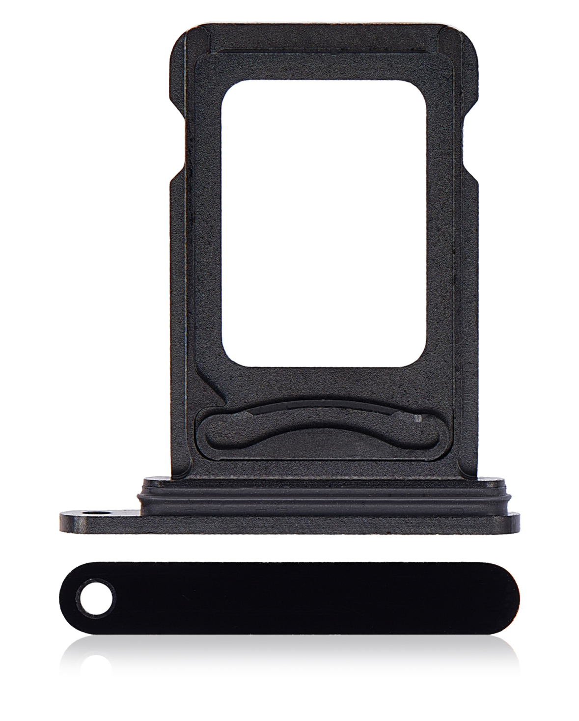 Dual sim Card Tray Compatible For Phone 14 Pro / 14 Pro Max (Space Black)