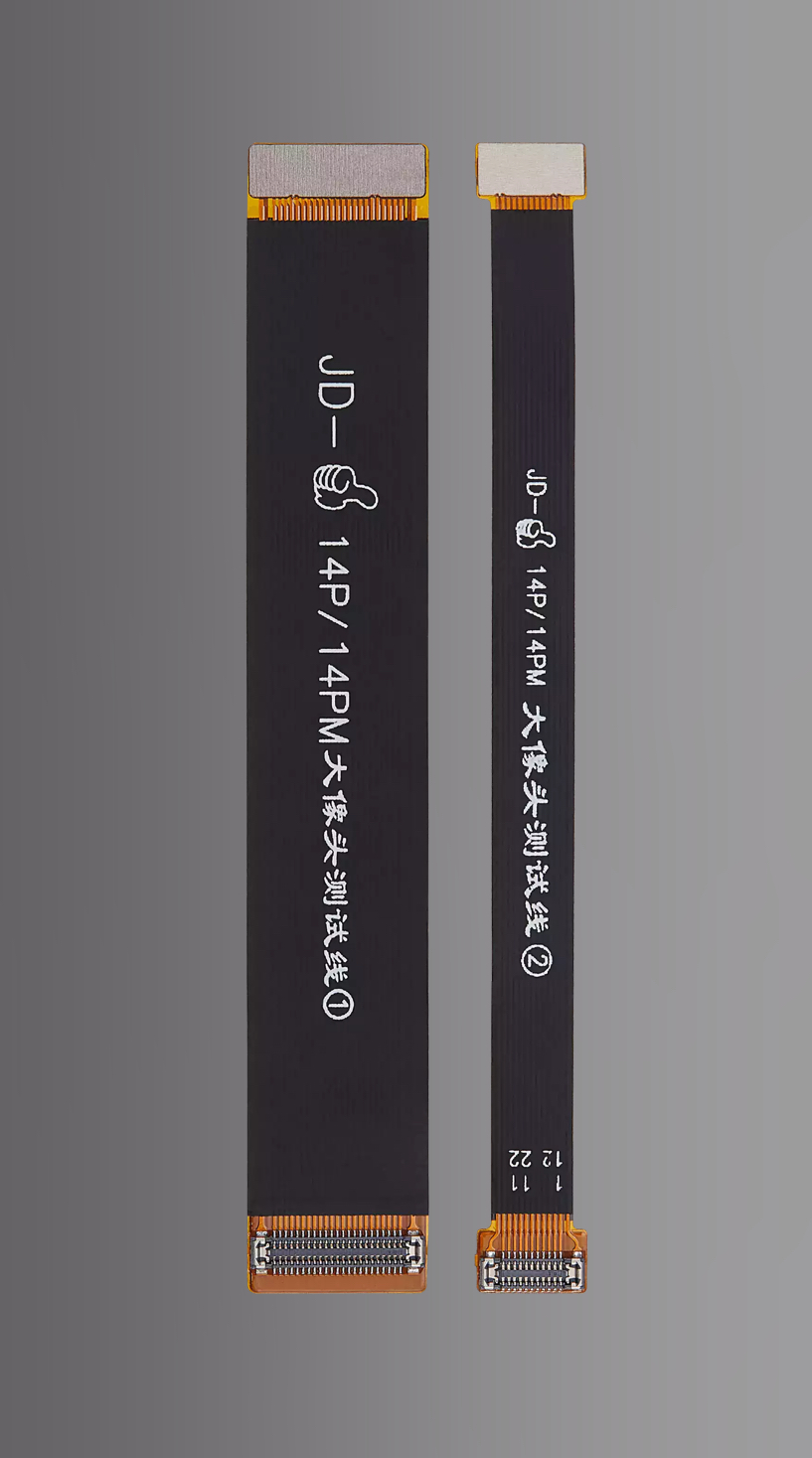 Tester Cable (Back Camera) Compatible For IPhone 14 Pro / 14 Pro Max (2 Piece Set)