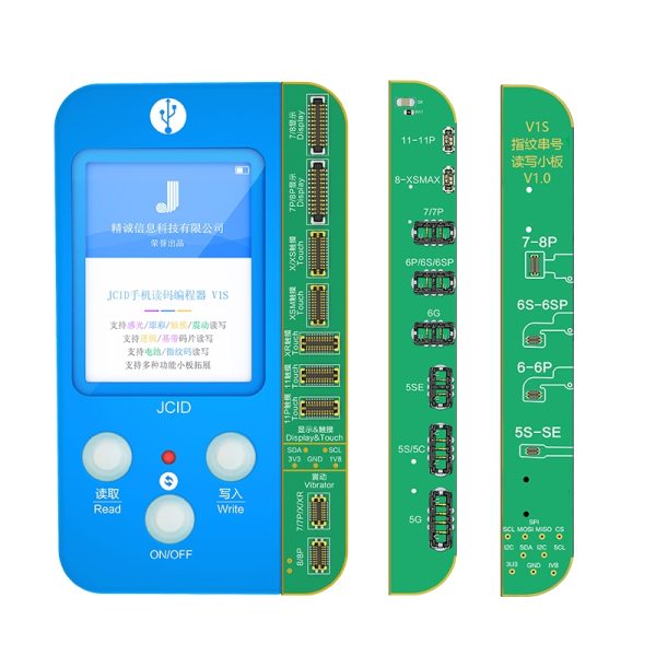 JC V1SE WIFI Version Programmer With 7-15 Pro Max Testing Board for iPhone Battery Screen Face ID True Tone Recovery Tester