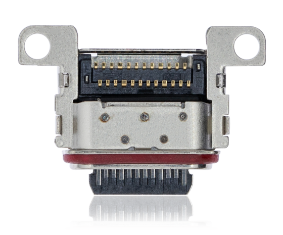 Charging Port Only Compatible For Samsung Galaxy S21 5G / S21 Plus 5G / S21 Ultra 5G / S21 FE 5G / S22 5G / S22 Plus 5G / S22 Ultra 5G / S23 5G / S23 Plus 5G / S23 Ultra 5G (Soldering Required) (10 Pack)
