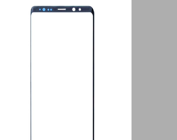 Front Glass Only Compatible For Samsung Galaxy Note 8