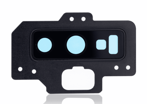 Back Camera Lens With Bracket / Bezel Compatible For Samsung Galaxy Note 9 (Midnight Black)