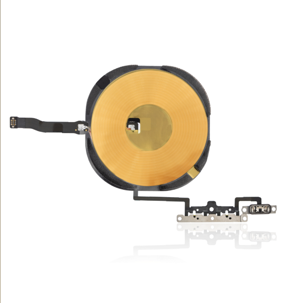 Wireless NFC Charging Flex With Power & Volume Flex Pre-Installed Compatible For iPhone 11 Pro