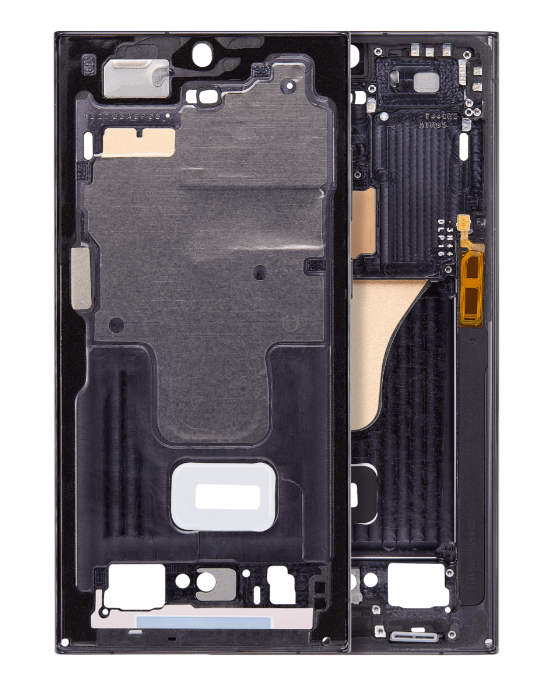 Mid-Frame Housing Compatible For Samsung Galaxy S23 Ultra 5G (US Version & International Version) (Graphite)