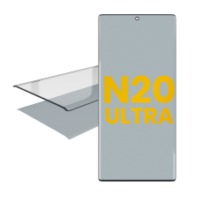 2 in 1 Front Glass With OCA Pre-Installed Compatible For Samsung Galaxy Note 20 Ultra